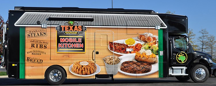 texas roadhouse food truck