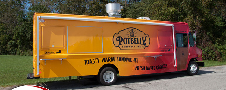 Custom Concessions Builds Potbelly Sandwich Shop’s First Food Truck In Dallas